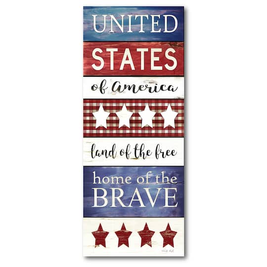 Courtside Market® Celebrate 250™ Wounded Warrior Project® United States Gallery-Wrapped Canvas Wall Art